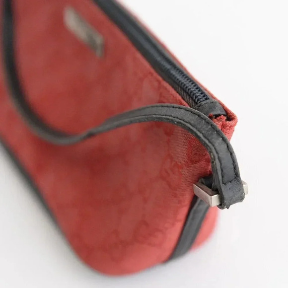 Gucci GG Canvas Red Boat  Pochette Mini Bag Purse - Picture 15 of 16